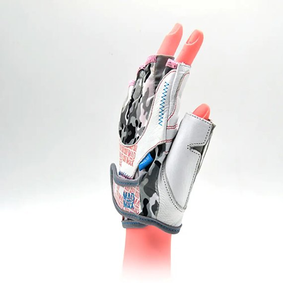 Перчатки для фитнеса MadMax MFG-931 No matter White S (MFG-931-WHT_S), Размер: S, Цвет: Белый, изображение 3