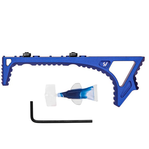 Передняя рукоятка на цевьё Strike industries синяя (SI-LINK-CFG-BLU), изображение 3