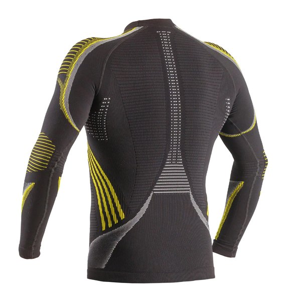 Термокофта чоловіча Accapi Synergy Black/Lemon XS/S (ACC EA401.920-XSS), зображення 2