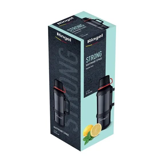 Термос Ringel STrong 3,6 л чорний (6807614), зображення 3