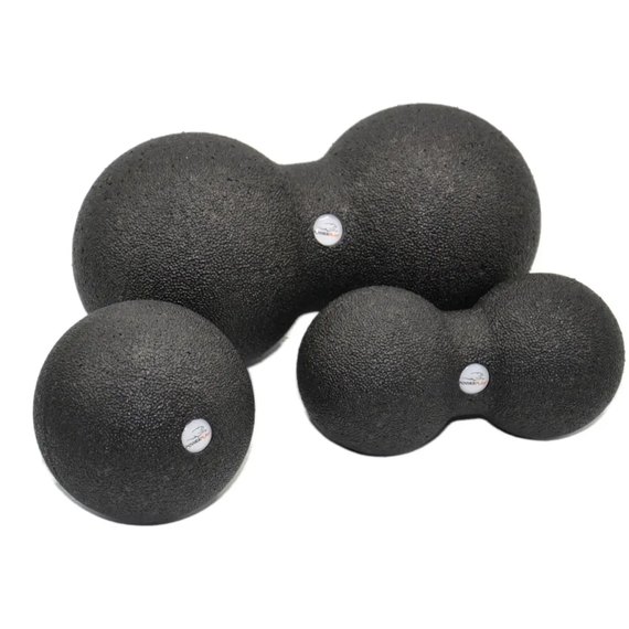 Набір масажних м'ячиків PowerPlay 4007 EPP Massage Ball Чорні 3 шт (PP_4007_Black(3pcs)), зображення 5