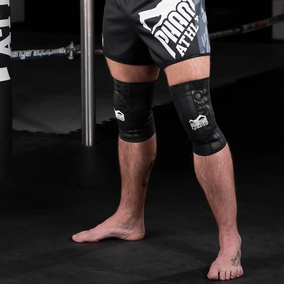 Наколенники спортивные Phantom Grappling Black S/M (PHKG2037-SM), Размер: S/M, изображение 4