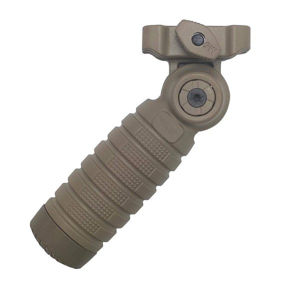 Передняя рукоятка DLG Tactical складная на Picatinny tan (DLG-037), Цвет : Песочный, изображение 3