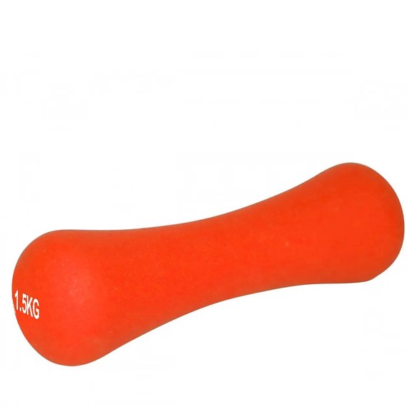 Гантель PowerPlay 4126 неопреновая 2*1.5 кг (PP_4126_1.5kg_2in), изображение 2
