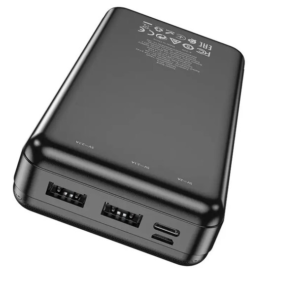 Повербанк HOCO J91A 20000 mAh Black (6931474769923), Ємність: 20 000 mAh, Колір: Чорний, зображення 3