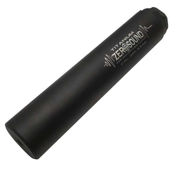 Саундмодератор Zero Sound TITANium кал. 223 Rem - 6,5 Creedmoor. Резьба 1/2"-28 UNEF (Z8.5.8.062)