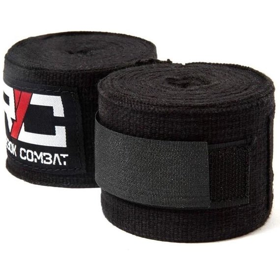 Бинти Reebok Combat Hand Wraps чорний 180 (457,2 см) (RSCB-11158)