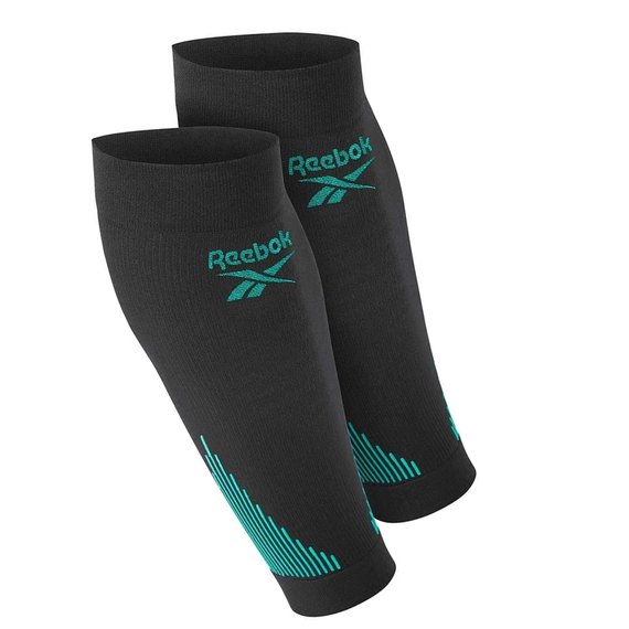 Компресійні рукави Reebok Knitted Compression Calf Sleeve чорний M (RRSL-15334), Розмір: M
