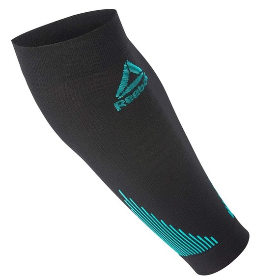 Компресійні рукави Reebok Knitted Compression Calf Sleeve чорний  S (RRSL-15333), Розмір: S, зображення 3
