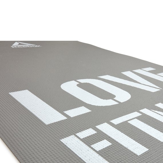 Килимок для фітнесу Reebok Fitness Mat сірий 173х61х0,4 см (RAMT-11024GRL), Колір: Сірий, зображення 4