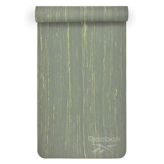 Килимок для йоги Reebok Camo Yoga Mat зелений 176х61х0,5 см (RAYG-11045YL), Колір: Зелений, зображення 4