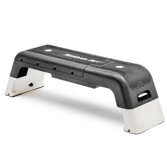 Степ-платформа Reebok Deck білий 121,5х33,7х35 см (RAP-15170WH), Колір: White/Black, зображення 4