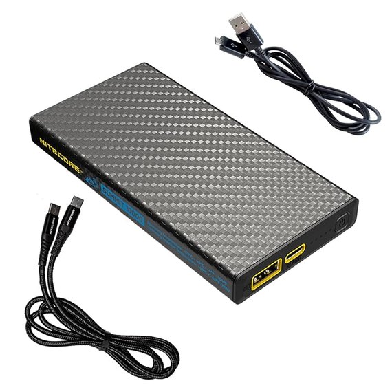 Повербанк Nitecore Summit 38,5W, QC 3.0, 10000mAh с функцией подогрева (6-1495_10000), изображение 3