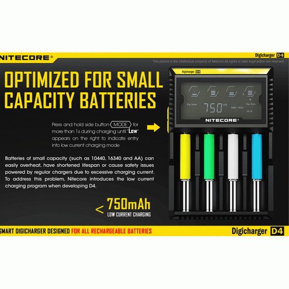 Зарядний пристрій Nitecore D4 (6-1121), зображення 11