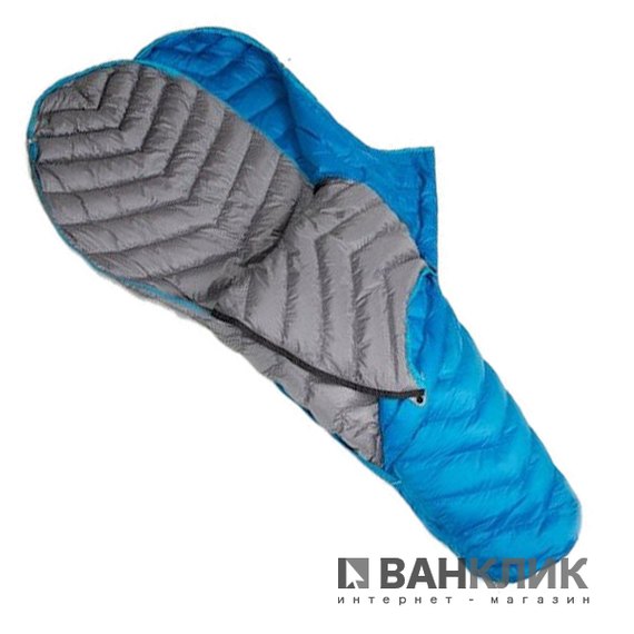 Спальный мешок Sir Joseph Attack II 400/190/+4°C Grey/Blue (Left) 922278