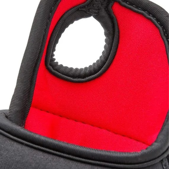 Утяжелители на запястья Reebok Wrist Weights черный/красный 0.5 кг (RAWT-11210), изображение 3