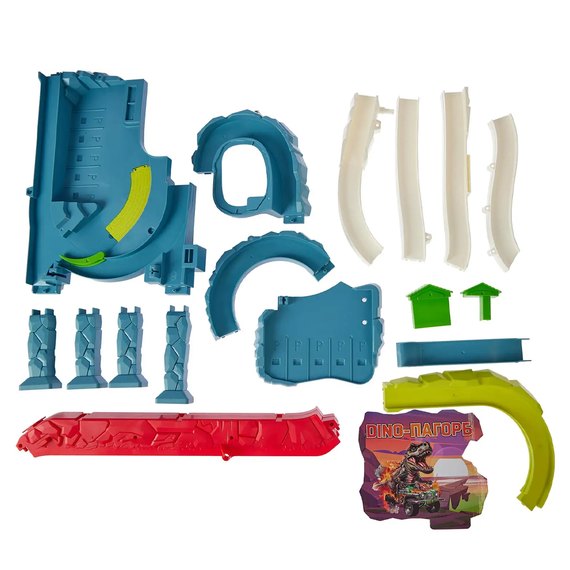 Игровой набор ZIPP Toys Dino автотрек-вулкан электрический (5505A), изображение 7