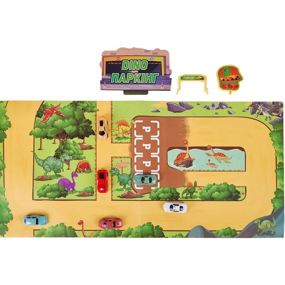 Игровой набор ZIPP Toys Dino паркинг электрический (3311A), изображение 6