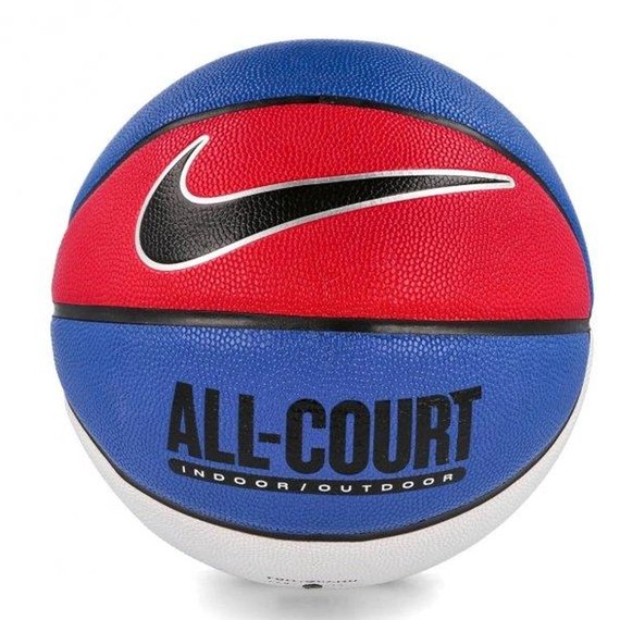 Мяч баскетбольный Nike EveryDay All Court 8P Deflated Game Royal/Black/Metallic Silver/Black size 7 (N.100.4369.470.07), изображение 2