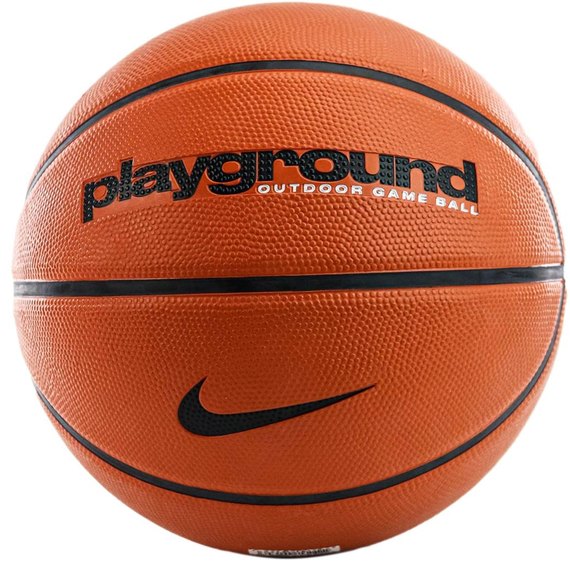 Мяч баскетбольный Nike EveryDay PlayGround 8P Deflated Amber/Black/Black size 7 (N.100.4498.814.07), Размер: 7, Цвет: Янтарный