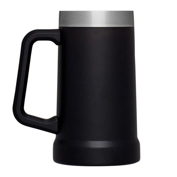 Термокружка пивная Stanley Adventure Stein Matte Black 0.7 л (6939236348348), изображение 3