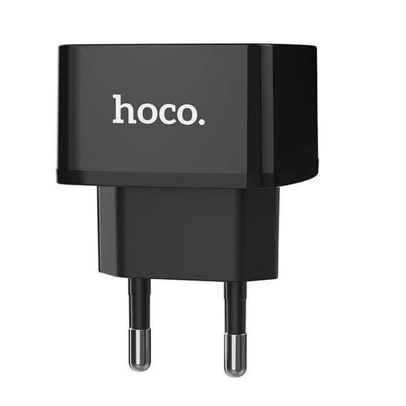Зарядний пристрій Hoco Type-C cable Cutting-edge c70a 1USB, QC3.0, 3A Black (000003300), зображення 5