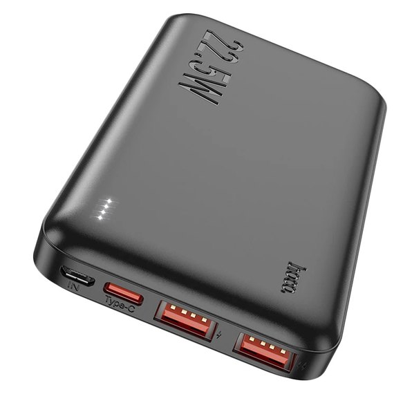 Повербанк HOCO Astute J101 10000 mAh Black (6931474782472), Ємність: 10 000 mAh, Колір: Чорний, зображення 3
