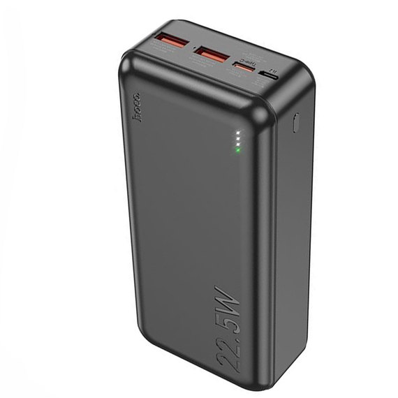 Повербанк HOCO Astute J101B 30000 mAh Black (6931474782519), Ёмкость: 30 000 mAh, Цвет : Чёрный