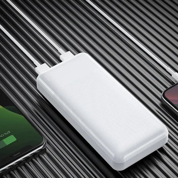 Повербанк HOCO Easy travel J72A 20000 mAh White (6931474738400), Цвет : Белый, изображение 4