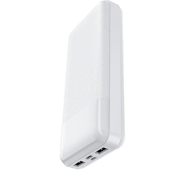 Повербанк HOCO Easy travel J72A 20000 mAh White (6931474738400), Цвет : Белый