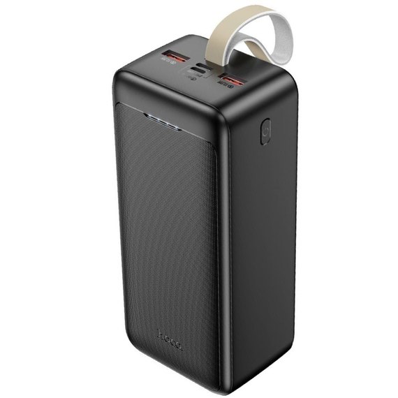 Повербанк HOCO Smart charge J111C 40000 mAh 30W Black (6931474795809), Ёмкость: 40 000 mAh, Цвет : Чёрный