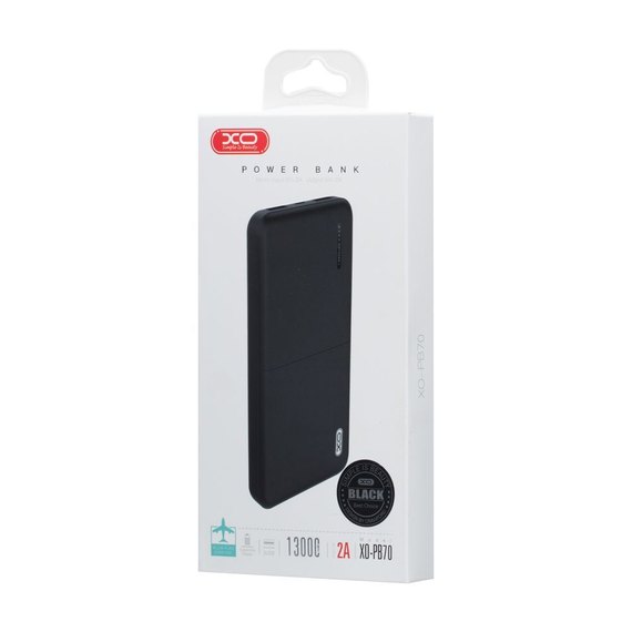 Повербанк XO PB70 13000 mAh Black (6920680841936), зображення 3
