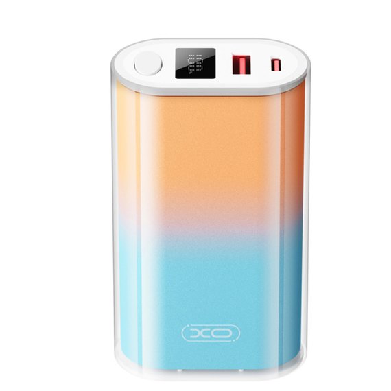 Повербанк XO PR222 10000 mAh Blue/Yellow (6920680849598)