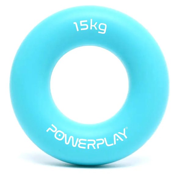 Эспандер кистевой Power System PP-4324 Hand Grip Ring Light 15 кг Голубой (PP_4324_15kg), Цвет: Голубой, Нагрузка: 15 кг