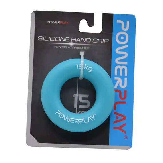Эспандер кистевой Power System PP-4324 Hand Grip Ring Light 15 кг Голубой (PP_4324_15kg), Цвет: Голубой, Нагрузка: 15 кг, изображение 6