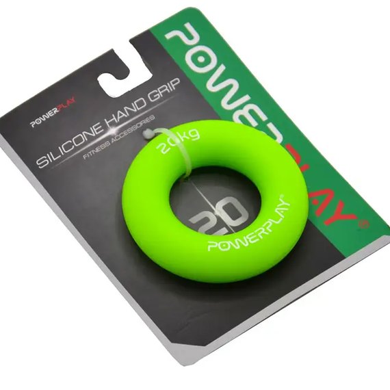 Эспандер кистевой Power System PP-4324 Hand Grip Ring Medium 20 кг Зеленый (PP_4324_20kg), Цвет: Зелёный, Нагрузка: 20 кг, изображение 5