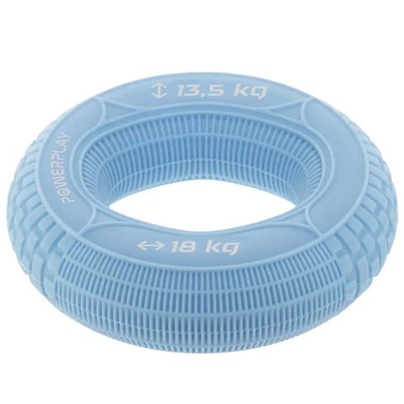 Еспандер кистьовий Power System PP-4330 Hand Grip Loops Light 13.5-18 кг Блакитний (PP_4330_Blue_(13.5-18kg)), Колір: Блакитний, Навантаження: 13.5-18 кг, зображення 2