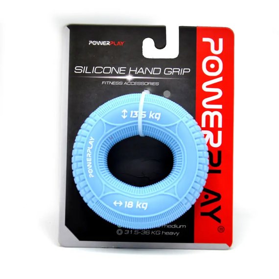 Еспандер кистьовий Power System PP-4330 Hand Grip Loops Light 13.5-18 кг Блакитний (PP_4330_Blue_(13.5-18kg)), Колір: Блакитний, Навантаження: 13.5-18 кг, зображення 5
