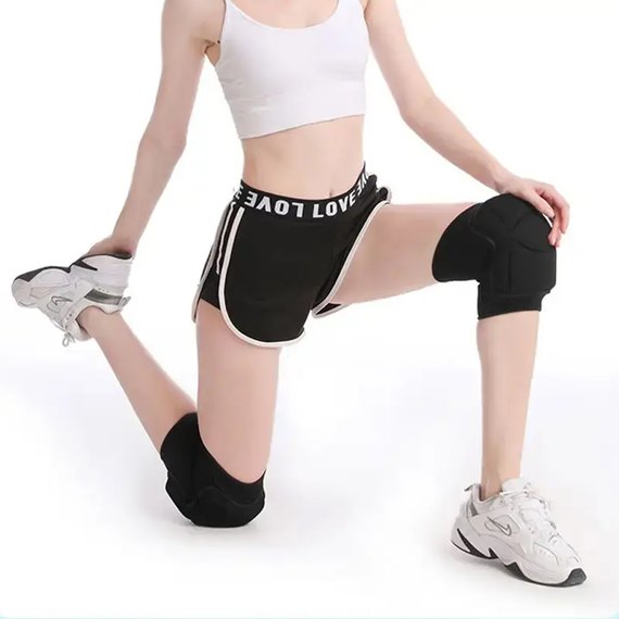 Наколенники PowerPlay PP-8000 Elastic Knee Support (пара) черные S (PP-8000_Black_S), Размер: S, изображение 7