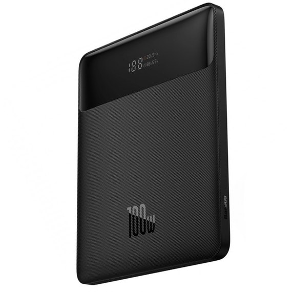 Повербанк Baseus Blade High Power Digital Display Quick Charge 20000 mAh 100W Black (PPBL000201)