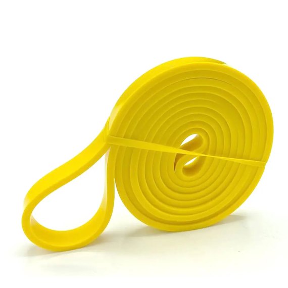 Эспандер-петля Power Play 4115 Power Band Light Желтая 5-14 кг (PP_4115_Yellow_(5-14 kg)), Цвет: Жёлтый, Нагрузка: 5-14 кг, изображение 3
