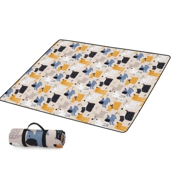 Коврик для пикника Naturehike NH21FCD01 170х200 cм домашние животные (6927595774144), Цвет: Pets, изображение 2