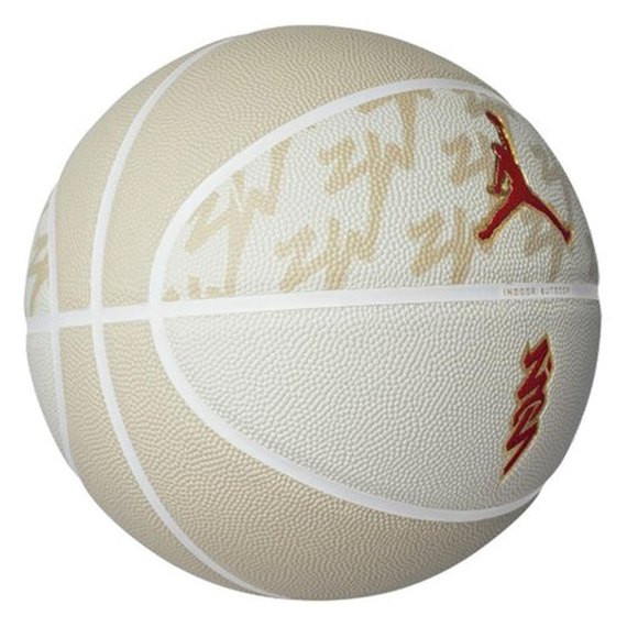 М'яч баскетбольний Nike Jordan All Court 8P Z Williamson Deflated Team Gold/White/Metallic Gold/Univ (J.100.4141.720.07), зображення 2