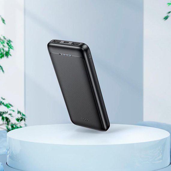 Повербанк HOCO Smart charge J111 10000 mAh Black (000010264), Ёмкость: 10 000 mAh, Цвет : Чёрный, изображение 3