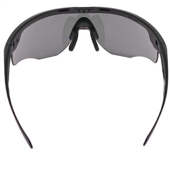 Защитные баллистические очки Wiley X Rogue Comm. 3 линзы Grey/Clear/Rust (2852), Цвет оправы: Чёрный, изображение 3