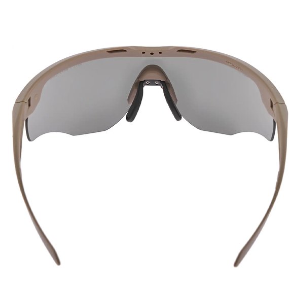 Защитные баллистические очки Wiley X Rogue Comm. 3 линзы Grey/Clear/Rust (2862), Цвет оправы: Песочный, изображение 4