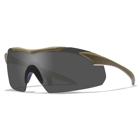 Защитные баллистические очки Wiley X Vapor 2.5 Grey/Clear Tan Frame (18272)