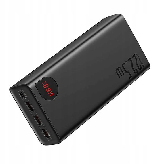 Повербанк Baseus Adaman Digital Display Fast Charge 40000 mAh 22.5W Black (6932172628048), зображення 2