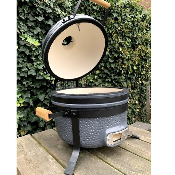 Средний керамический угольный гриль BergHoff серый 2415706, Цвет: Серый, изображение 2