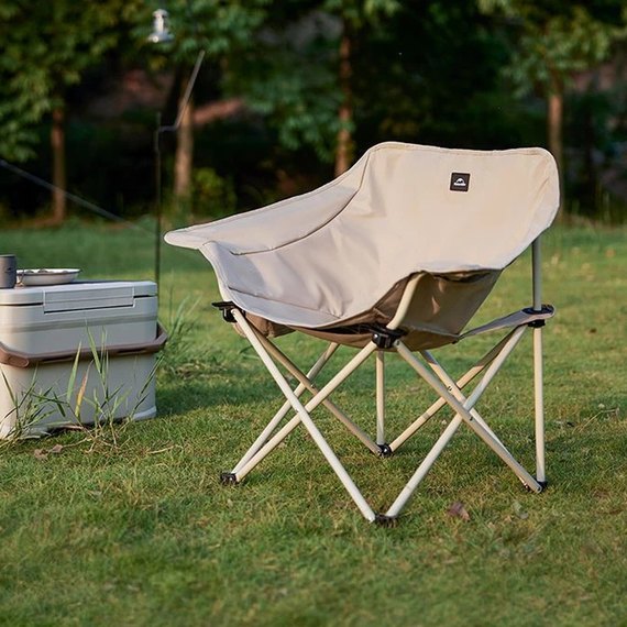 Стул складной Naturehike CNH23JU13002, бежевый (6927595789063), изображение 2